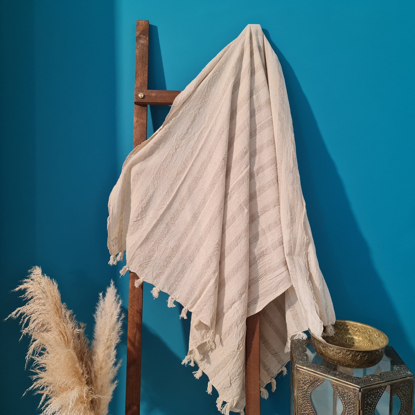Linen Hand Woven Natural Turkish Towel