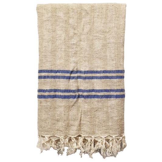 French Linen Hand Woven Turkish Towel