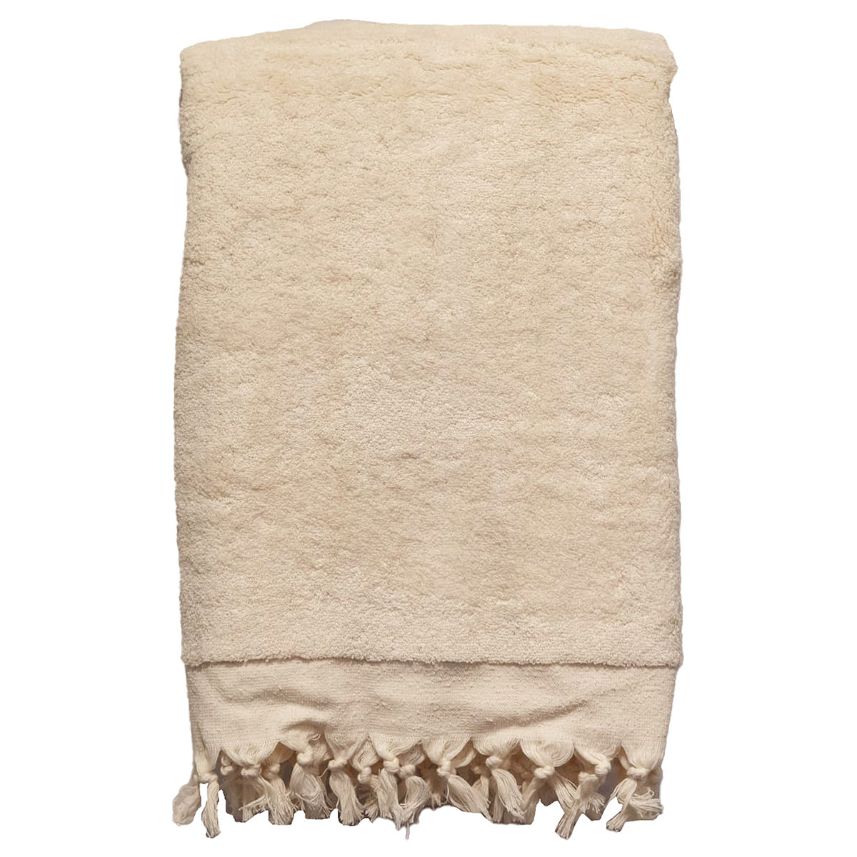 Micro Cotton Turkish Terry Bath Towel Ecru