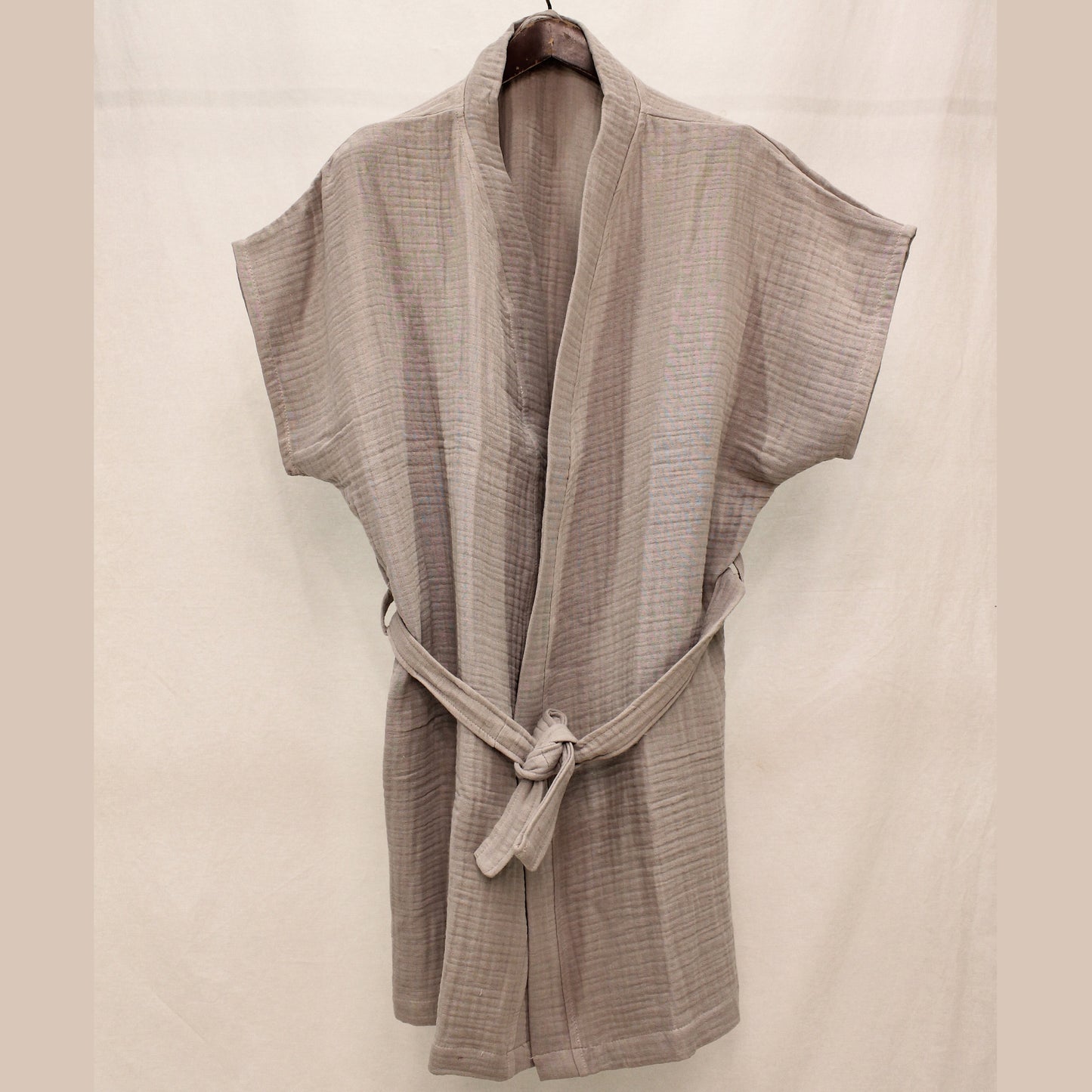 Natural Cotton Muslin Kimono
