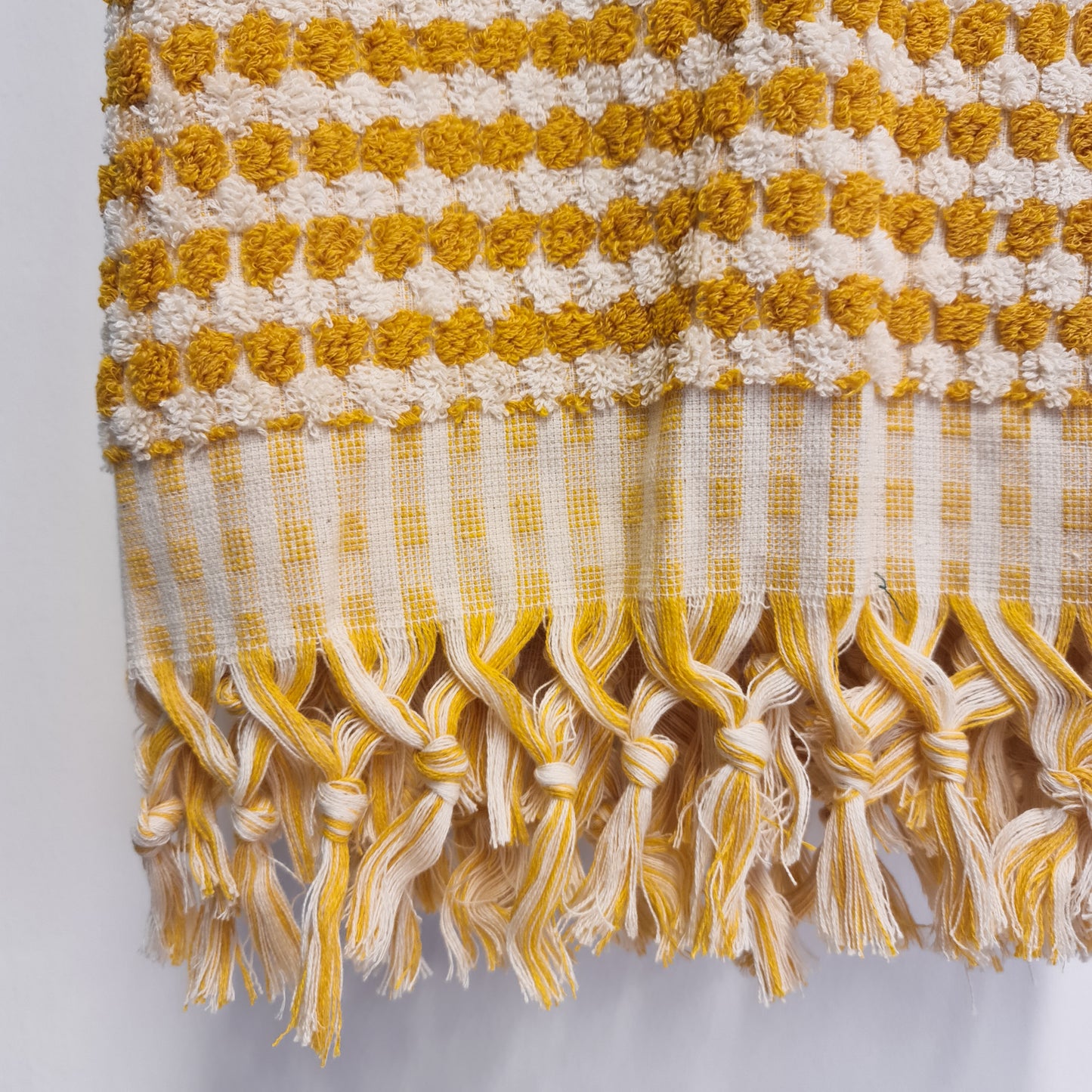 Turkish Hammam Bath Terry Towels Golden Dotted