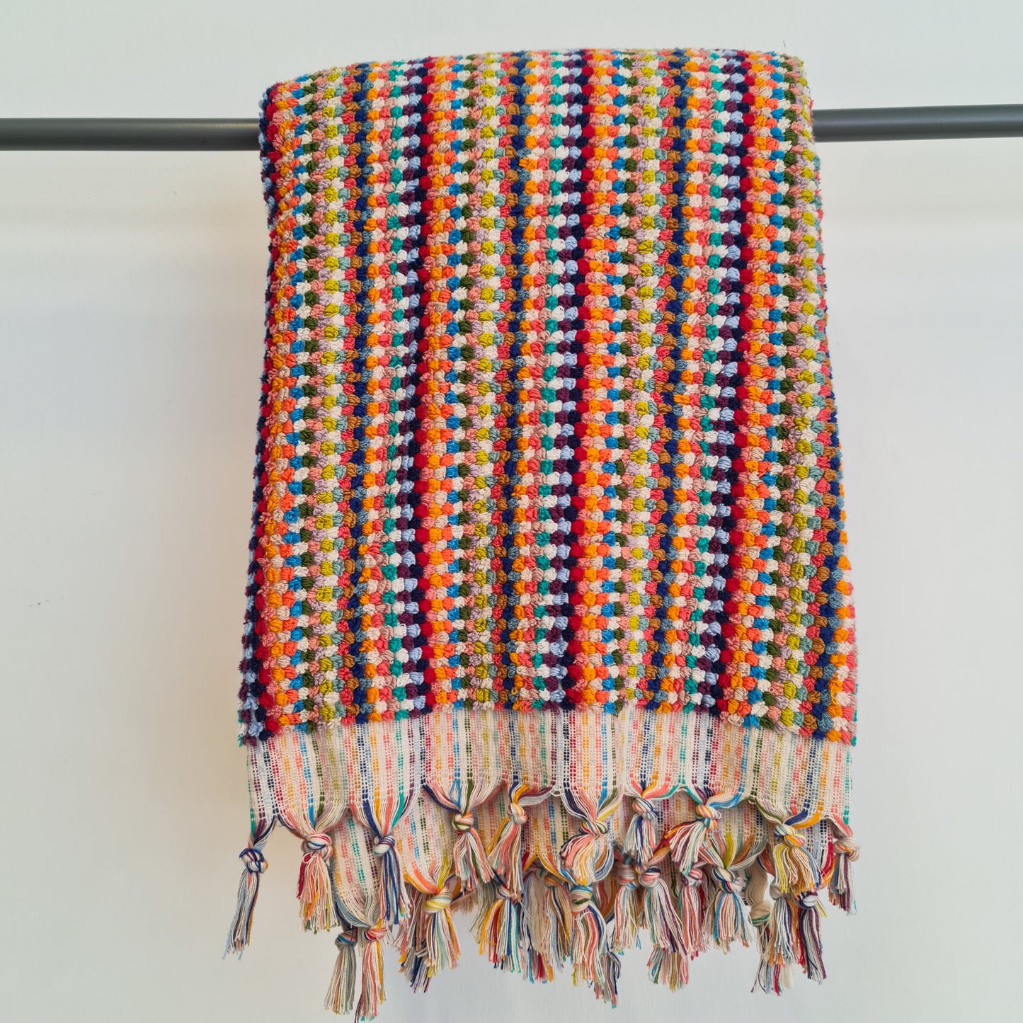 Turkish Hammam Bath Terry Towels Multi Color Small Dotted