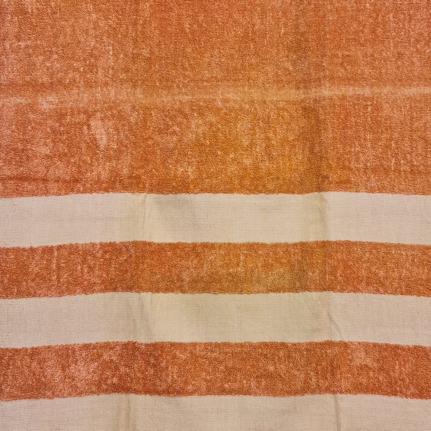 Turkish Terry Silk Bath Towel Orange