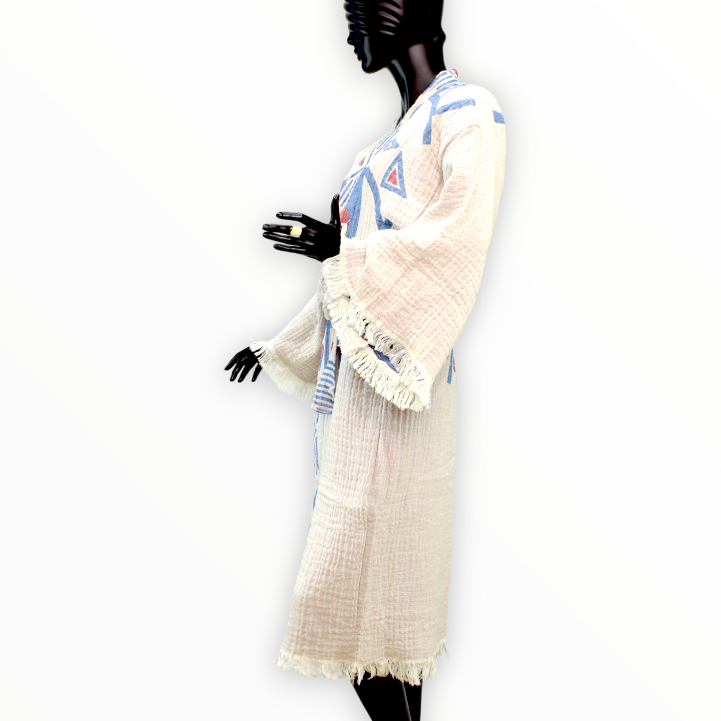 Turkish Towel Bathrobe Kimono Kaftan