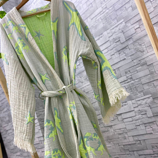 Turkish Towel Kimono Kaftan Bathrobe
