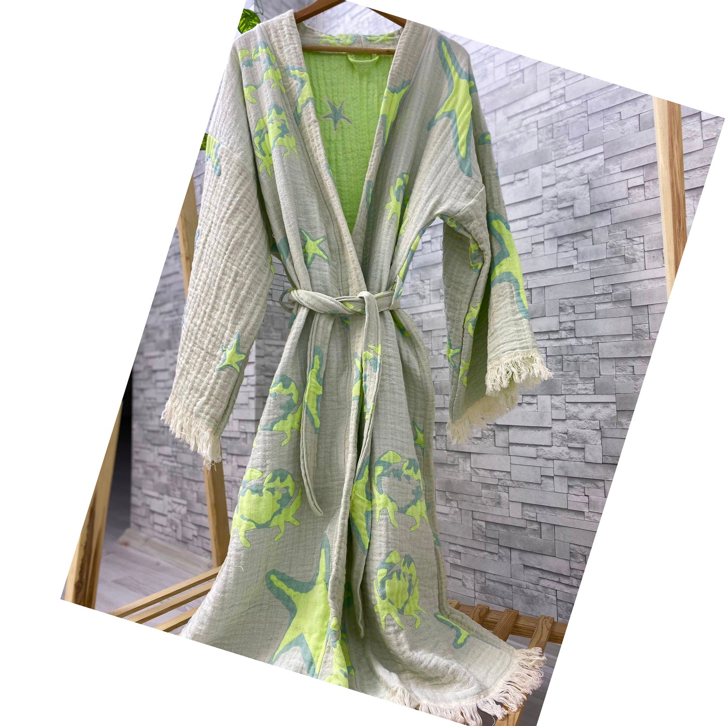 Turkish Towel Kimono Kaftan Bathrobe