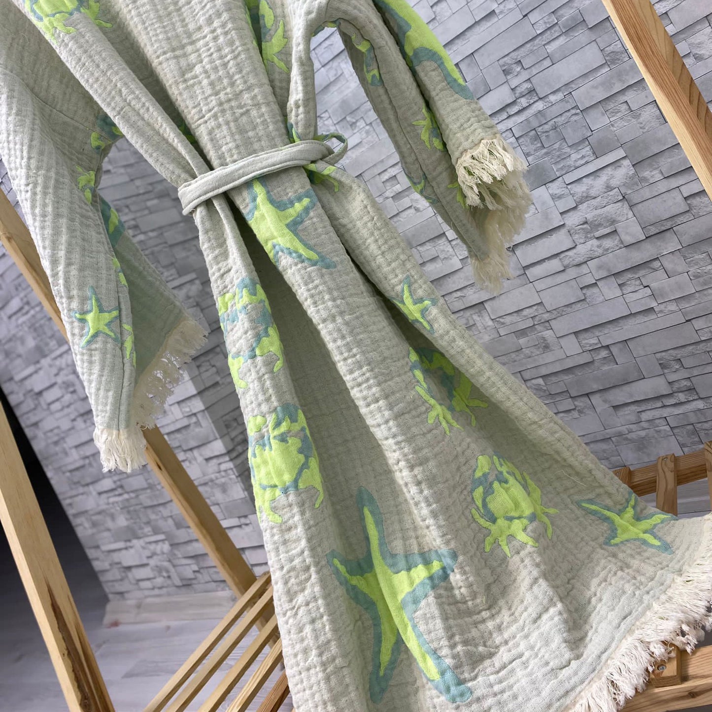 Turkish Towel Kimono Kaftan Bathrobe