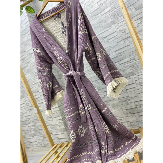 Turkish Towel Kimono Kaftan Bathrobe