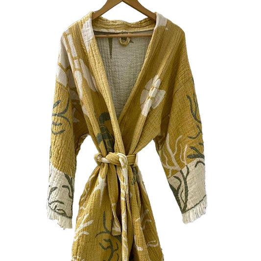 Turkish Towel Kimono Kaftan Bathrobe