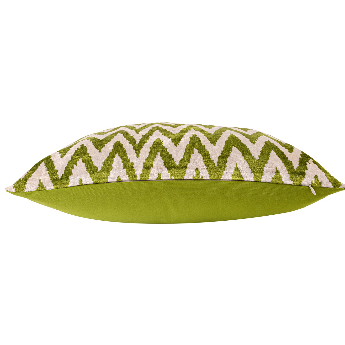 Silk Velvet Ikat Pillow