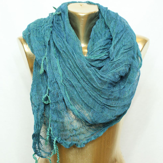 Hand Woven Wool Scarf
